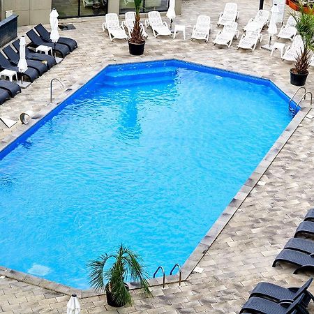 Moon Sea View Apartment - Spa N Pools Resort Mamaia Bagian luar foto